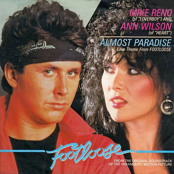 Almost Paradise - Mike Reno & Ann Wilson (Lyrics Video) 