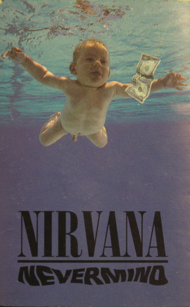 Nirvana – Nevermind (1992, Blue Lettering, Cassette) - Discogs