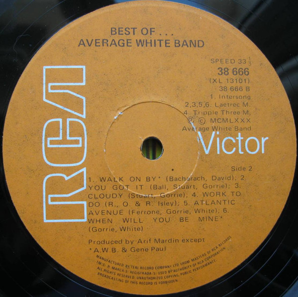 lataa albumi Average White Band - The Best Of Average White Band