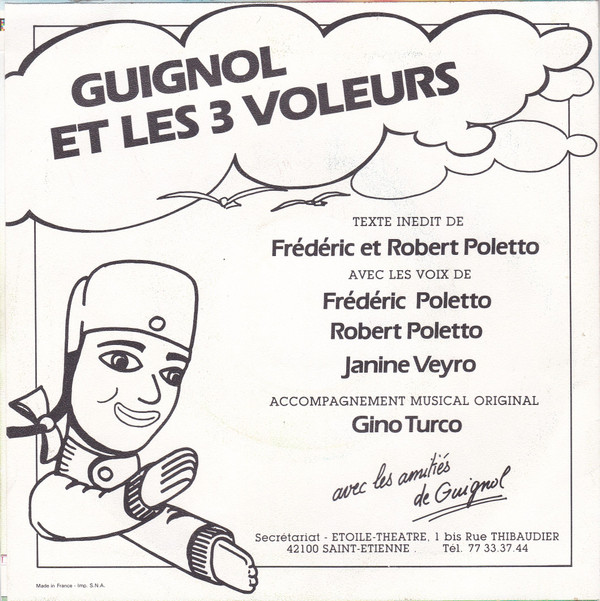 ladda ner album Guignol , Fréderic Poletto, Robert Poletto, Janine Veyro - Guignol Et Les 3 Voleurs