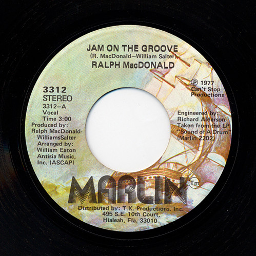 Ralph MacDonald – Jam On The Groove (1977, Vinyl) - Discogs