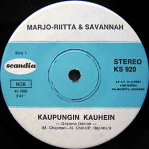Marjo-Riitta & Savannah - Kaupungin Kauhein / Dynamiitti album cover