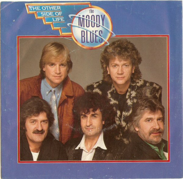 The Moody Blues – The Other Side Of Life (1986, Blue Translucent