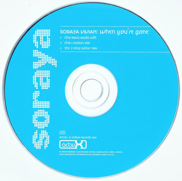 ladda ner album Soraya Vivian - When Youre Gone
