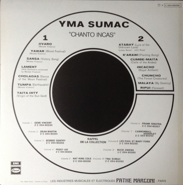 descargar álbum Yma Sumac - Greatest Chanto Incas