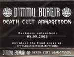 Cover of Death Cult Armageddon, 2003, Cassette