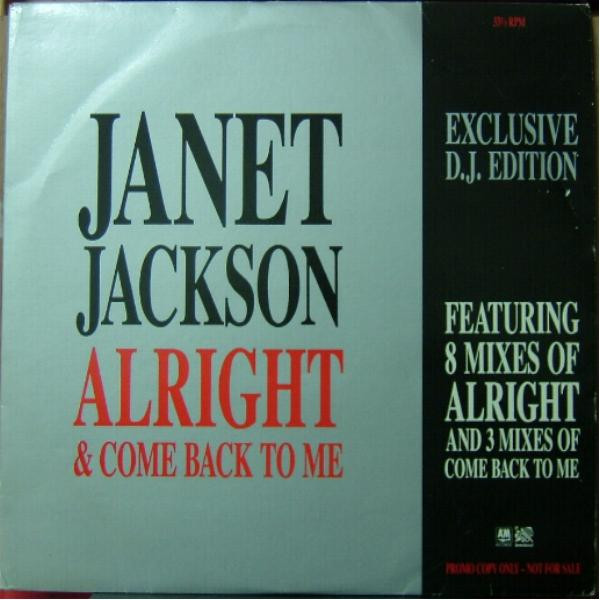 lataa albumi Janet Jackson - Alright Come Back To Me