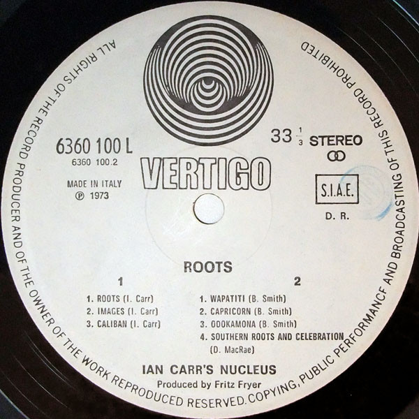 Ian Carr's Nucleus – Roots (2021, Vinyl) - Discogs