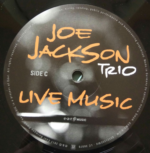 ladda ner album Joe Jackson Trio - Live Music Europe 2010