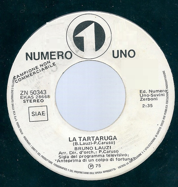 baixar álbum Bruno Lauzi - La Tartaruga
