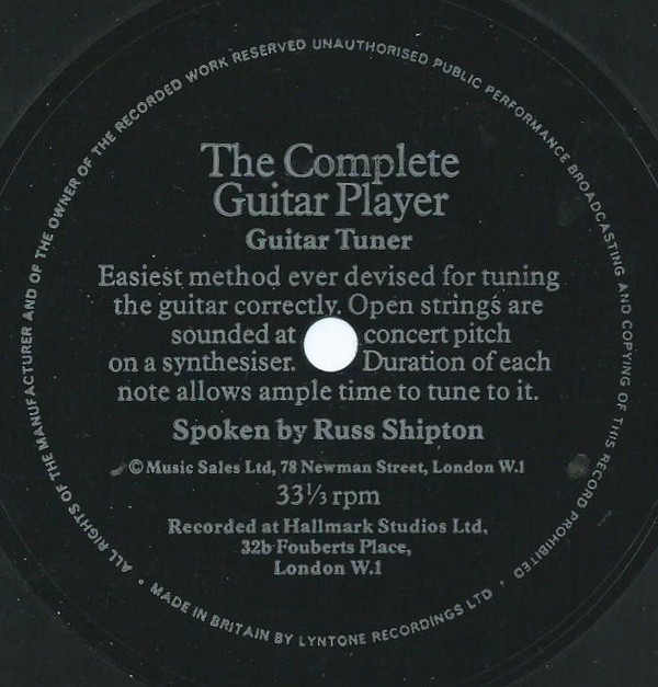 télécharger l'album Russ Shipton - The Complete Guitar Player Guitar Tuner