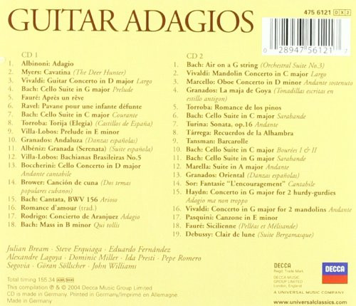 baixar álbum Various - Guitar Adagios Over 2 Hours Of Smooth Guitar Classics
