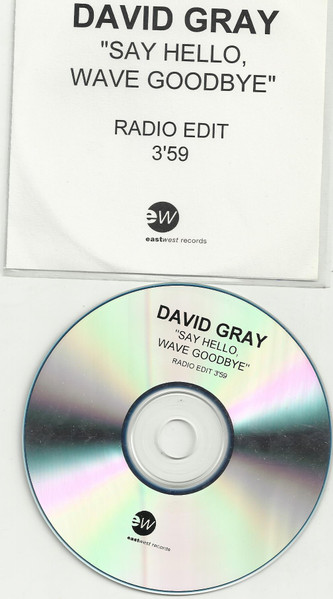 David Gray – Say Hello Wave Goodbye (2001, CD) - Discogs