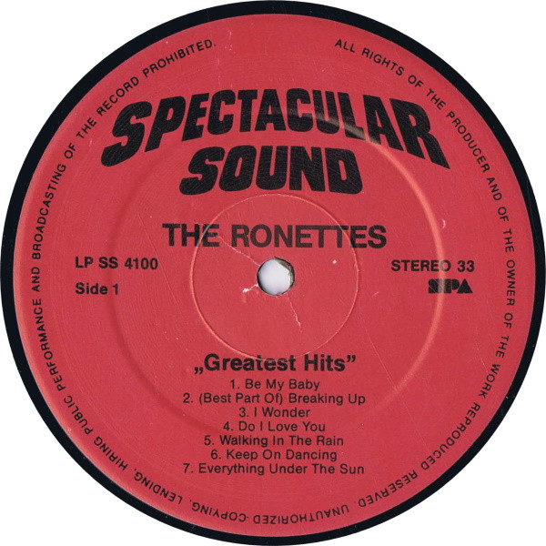 ladda ner album The Ronettes - Greatest Hits