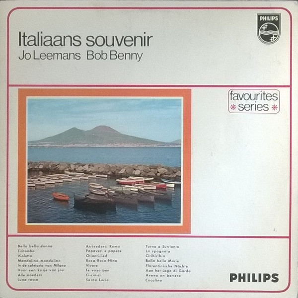 descargar álbum Jo Leemans Bob Benny , Orkest olv Tony Vess - Italiaans Souvenir