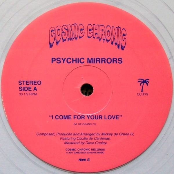 Psychic Mirrors – I Come For Your Love (2011, Clear, Vinyl) - Discogs