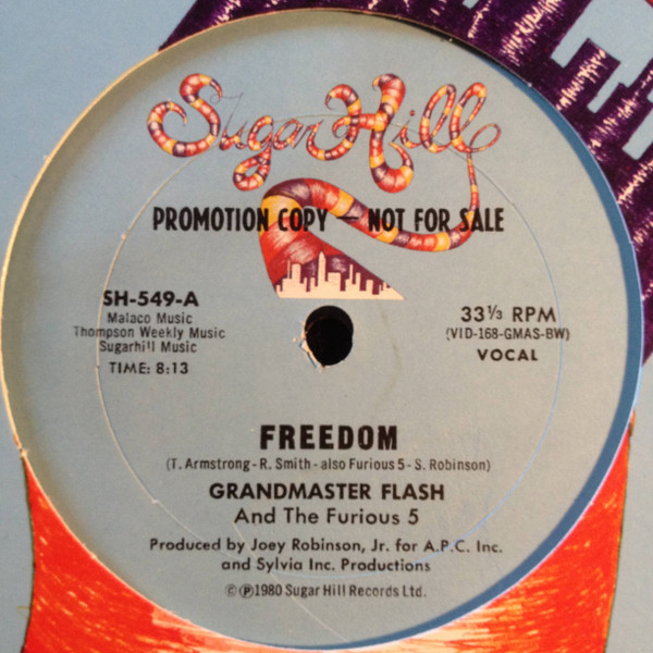Bw Vinyl – Grandmaster Flash & The Furious Five – The Message