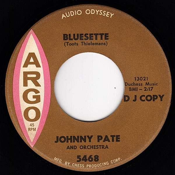 ladda ner album Johnny Pate And Orchestra - Bluesette Deeno Dantay