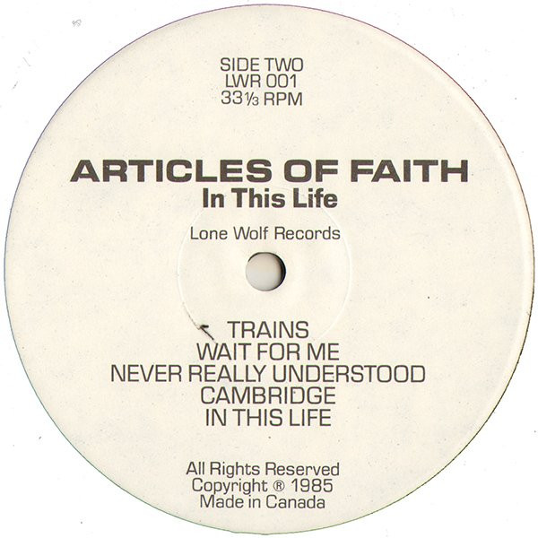 ladda ner album Articles Of Faith - In This Life