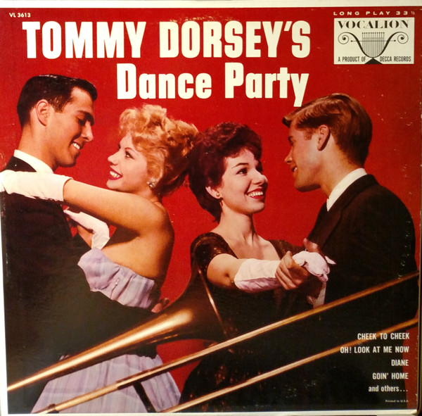 Tommy Dorsey – Tommy Dorsey's Dance Party (1973, Vinyl) - Discogs