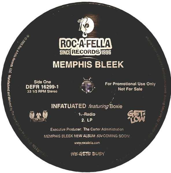 Memphis Bleek – Infatuated (2005, Vinyl) - Discogs