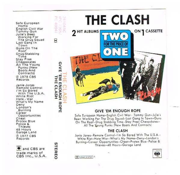 ladda ner album The Clash - Give Em Enough Rope The Clash