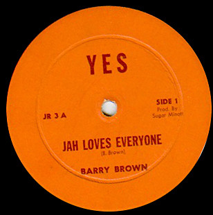 ladda ner album Barry Brown - Jah Loves Everyone Lets Go To The Blues