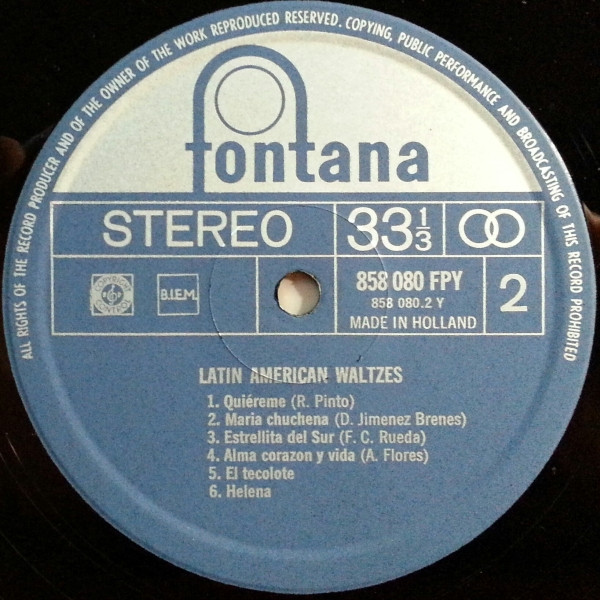Album herunterladen Various - Latin American Waltzes