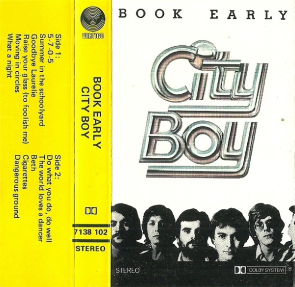 City Boy – Book Early (1978, Vinyl) - Discogs