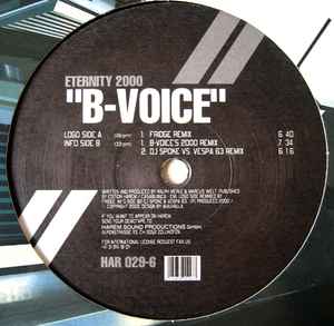 Portada de album B-Voice - Eternity 2000