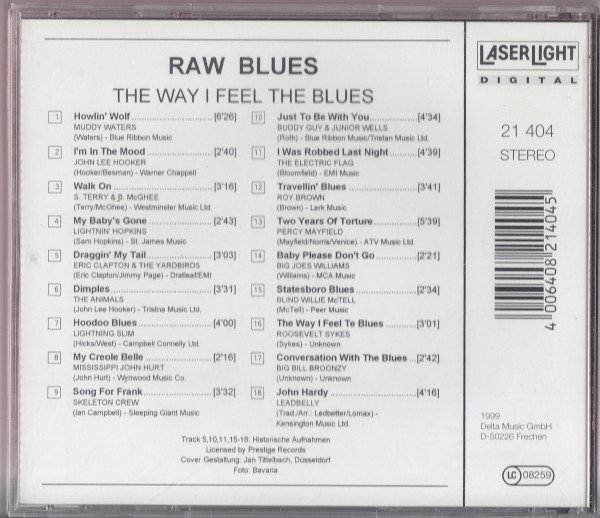 last ned album Various - The Way I Feel The Blues