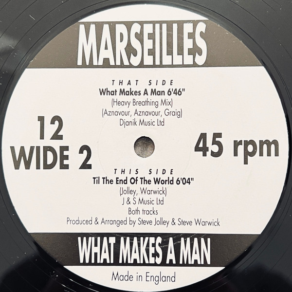 descargar álbum Marseilles - What Makes A Man