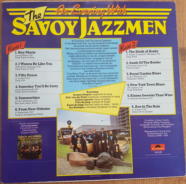 Album herunterladen Savoy Jazzmen - An Evening With The Savoy Jazzmen