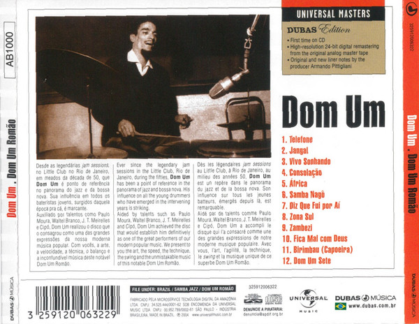 télécharger l'album Dom Um Romão - Dom Um