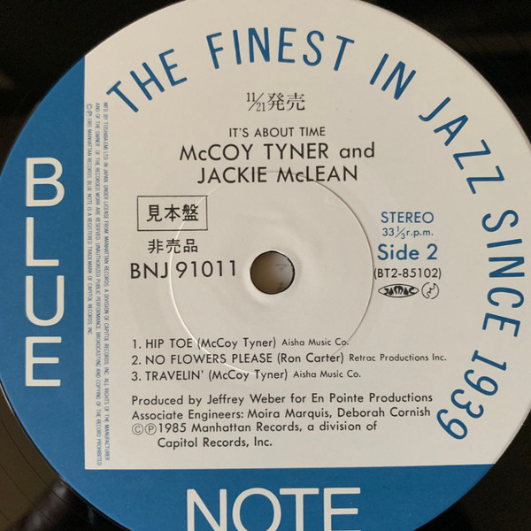 descargar álbum McCoy Tyner & Jackie McLean - Its About Time