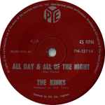 Cover of All Day And All Of The Night, 1965, Vinyl