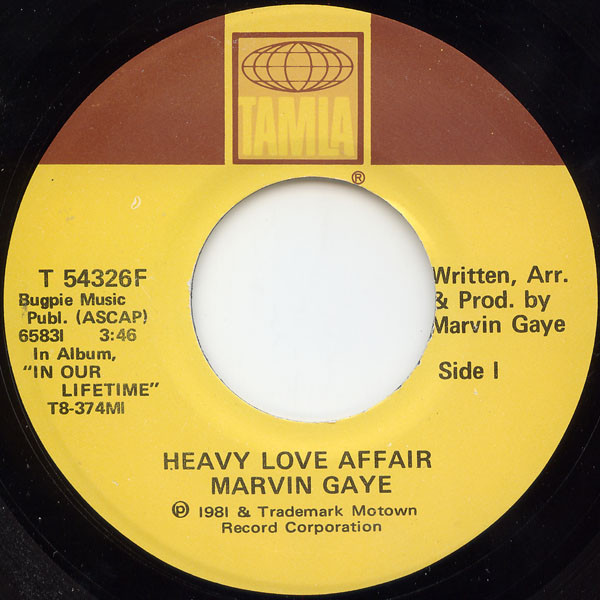 Marvin Gaye Heavy Love Affair Far Cry 1981 Vinyl Discogs