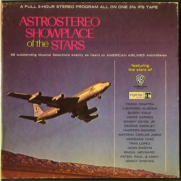 AstroStereo Showplace Of The Stars - American Airlines AstroStereo Popular  Program No. 36 (1967, Reel-To-Reel) - Discogs
