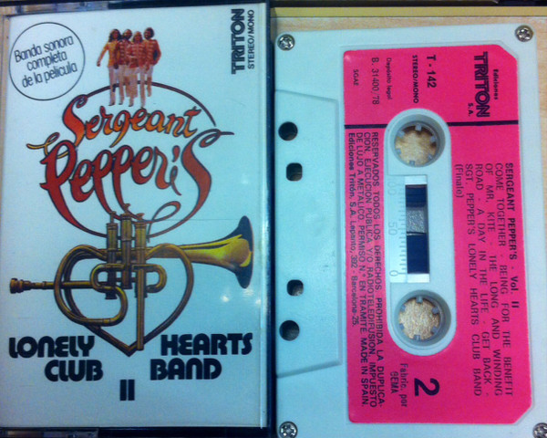 Sgt. Pepper's Lonely Hearts Club Band (1978, Cassette) - Discogs