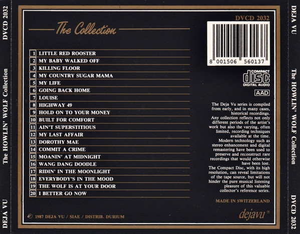 baixar álbum Howlin' Wolf - The Howlin Wolf Collection