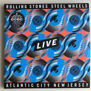 The Rolling Stones - Steel Wheels Live Atlantic City New Jersey Album-Cover