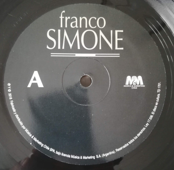 télécharger l'album Franco Simone - Grandes Exitos en Castellano