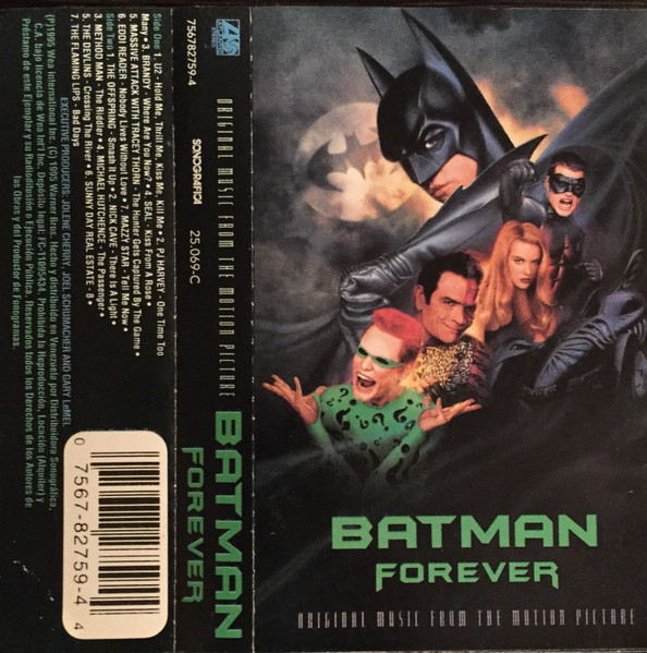 Batman Forever (Original Music From The Motion Picture) (1995, Cassette) -  Discogs