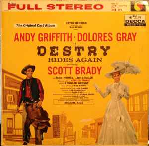 Andy Griffith - Destry Rides Again - The Original Cast Album album cover