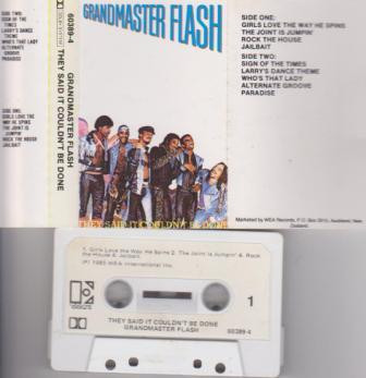 GRANDMASTER FLASH / THEY SAID IT COUDN'T BE DONE