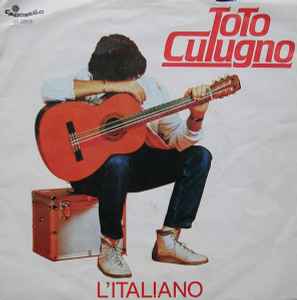 Toto Cutugno – L'Italiano (1983, Vinyl) - Discogs