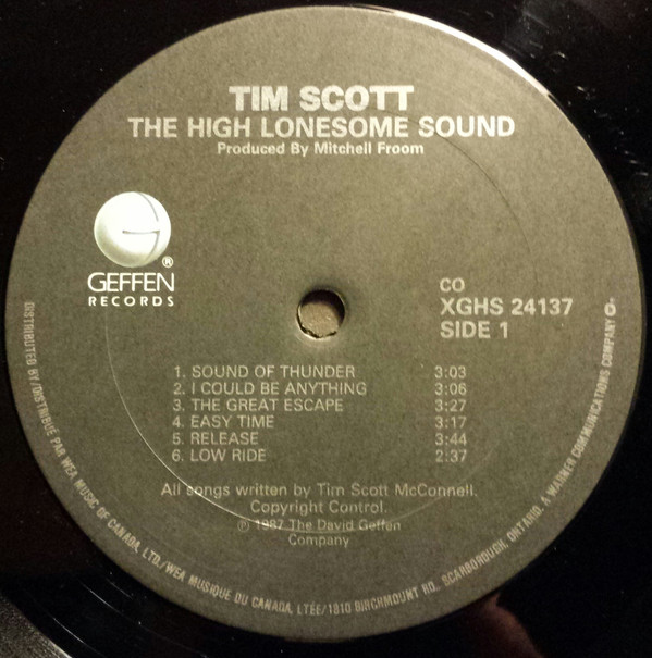 lataa albumi Tim Scott - The High Lonesome Sound
