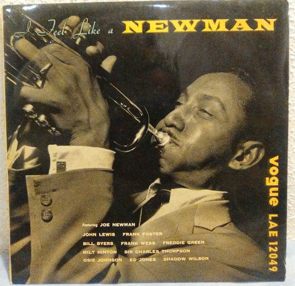 Joe Newman – I Feel Like A Newman (1956, Vinyl) - Discogs