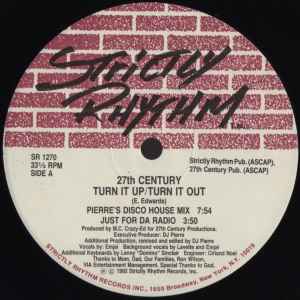 27th Century - Turn It Up / Turn It Out album cover