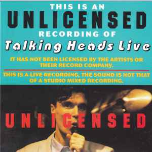 Talking Heads - Talking Heads Live album cover